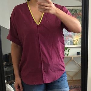 GIBSON LATIMER dolman sleeve top